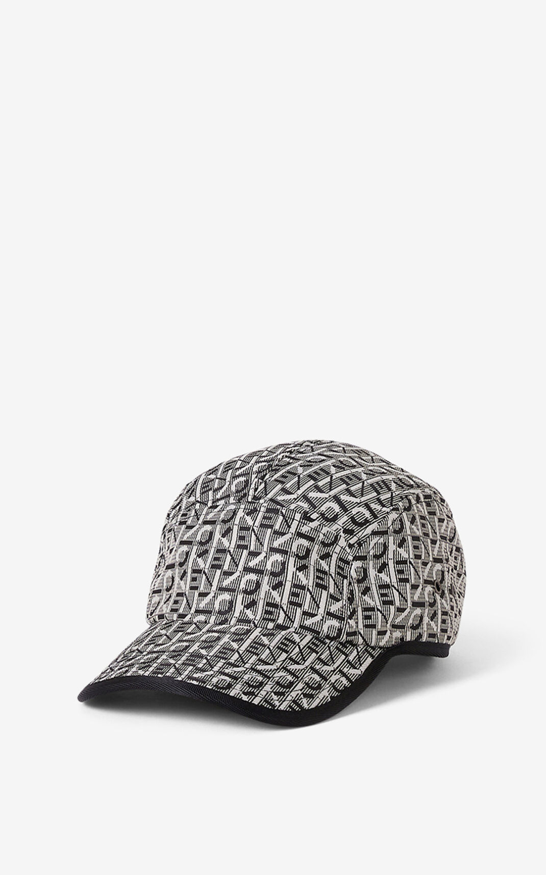 Kenzo Courier monogrammed Gorras Hombre Gris | 6793520-ZR